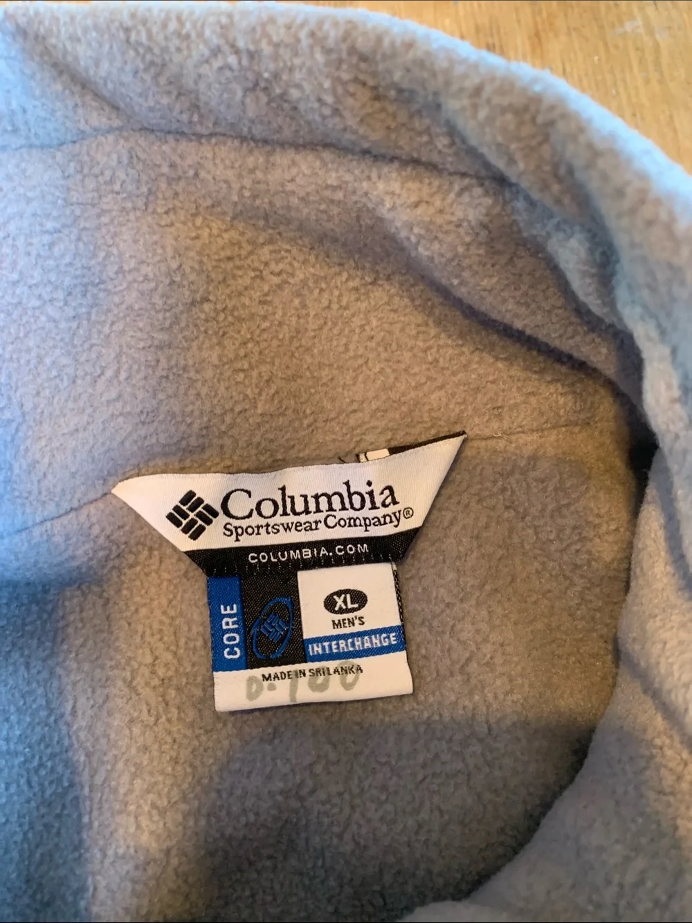 Columbia water resistant